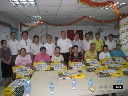The Silver Lake Service team visited the disabled news 图2张